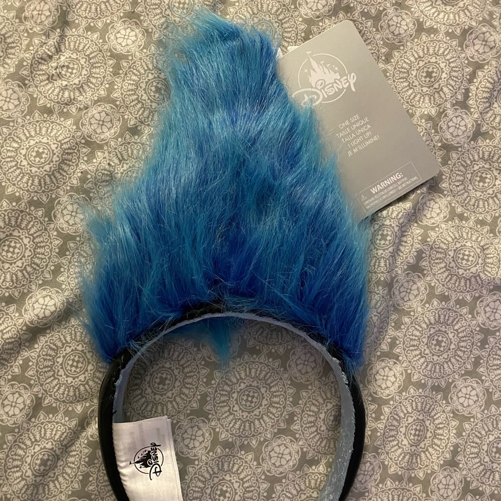 Disney Parks Halloween Villains Hercules Hades Hair Light Up Headband NWT 🎃🖤🧡 - Picture 4 of 5